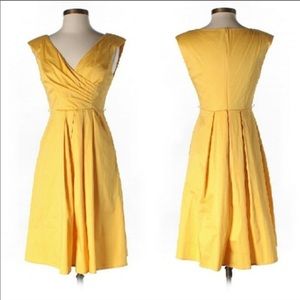 Jessica Simpson V Neck Fit & Flare Dress